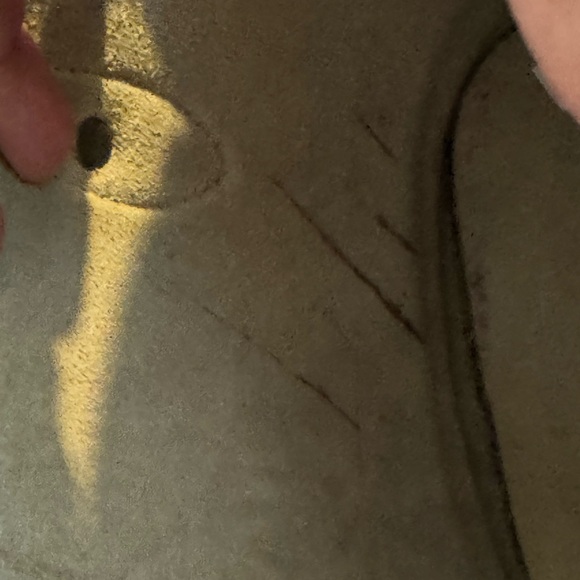 Dooney & Bourke pebble grain leather satchel cream and tan vintage - Picture 7 of 7